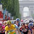 Frank Schleck sur les Champs Elyses pendant le Tour de France 2006